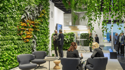 Desarrollos sustentables en el sector empresarial: Oficinas verdes y espacios de trabajo saludables.